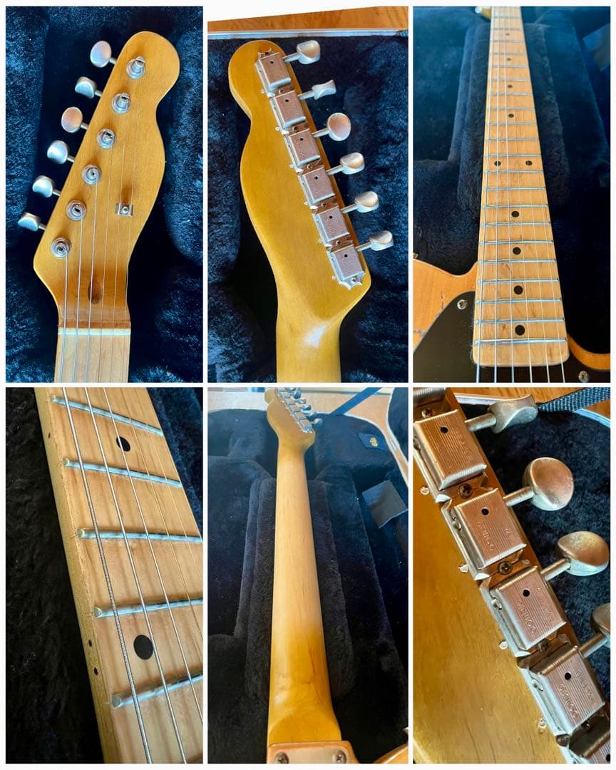 ハードレリックテレキャスタータイプ/フローティングトレモロ×アルニコピックアップ