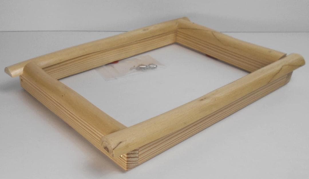 Lilyページ◆流木等額縁4点まとめて(樹皮を剥いで）の額縁フレーム