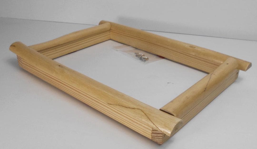 Lilyページ◆流木等額縁4点まとめて(樹皮を剥いで）の額縁フレーム