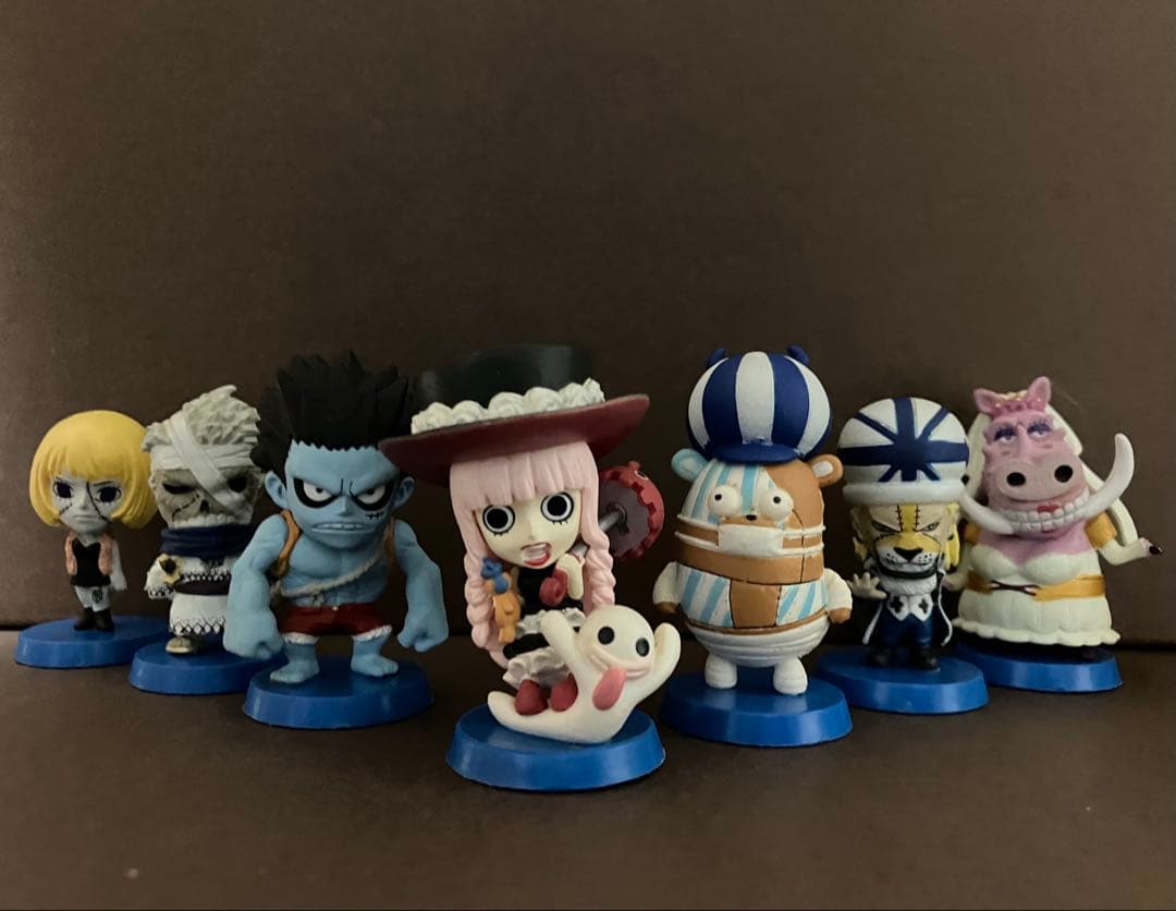ワンピース アニキャラヒーローズ ペローナ クマシー ルフィ リューマ等（7種）