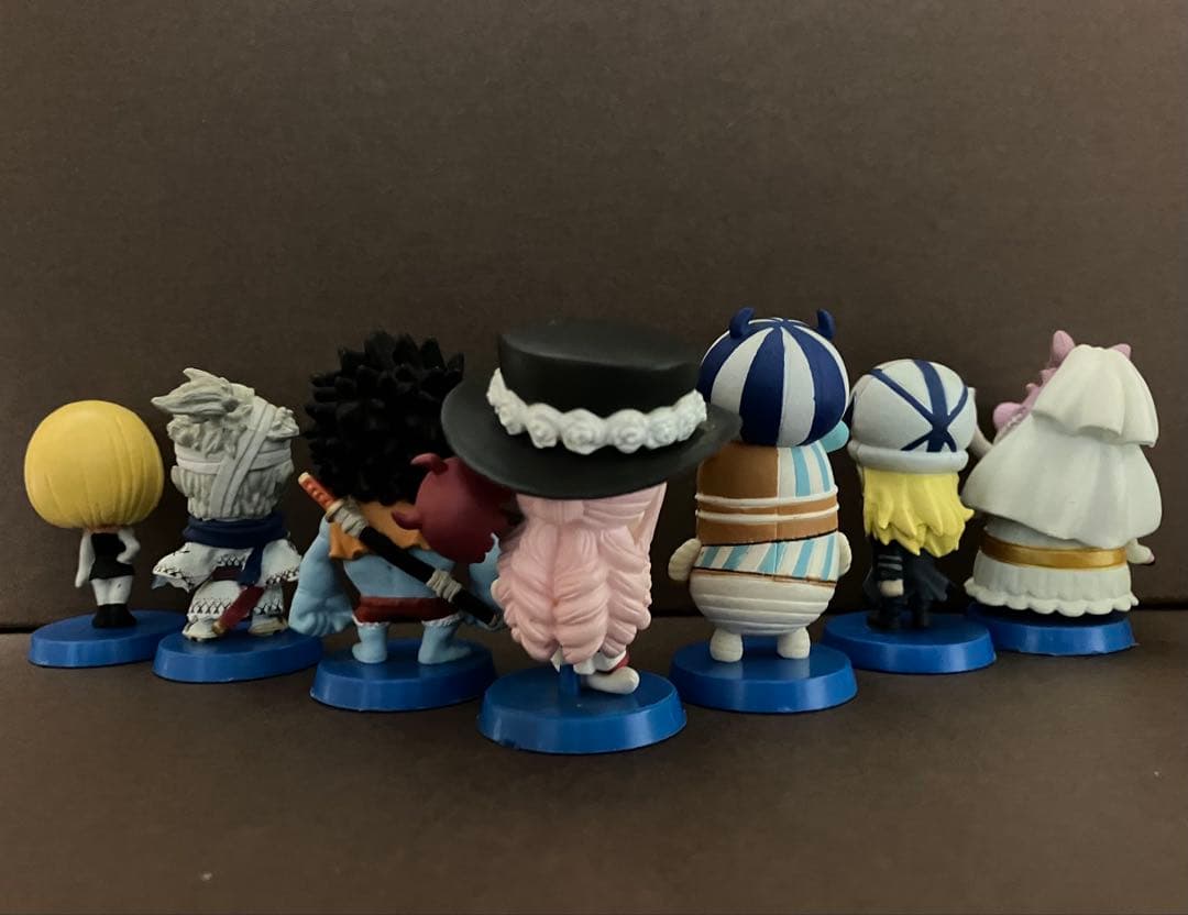 ワンピース アニキャラヒーローズ ペローナ クマシー ルフィ リューマ等（7種）