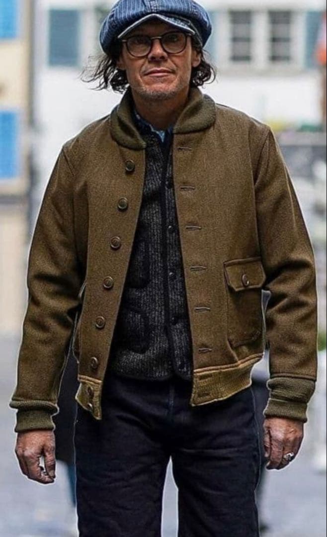 寅*ん様 Lサイズ！新品未使用　リアルマッコイズ　cccジャケット ウールジャケ