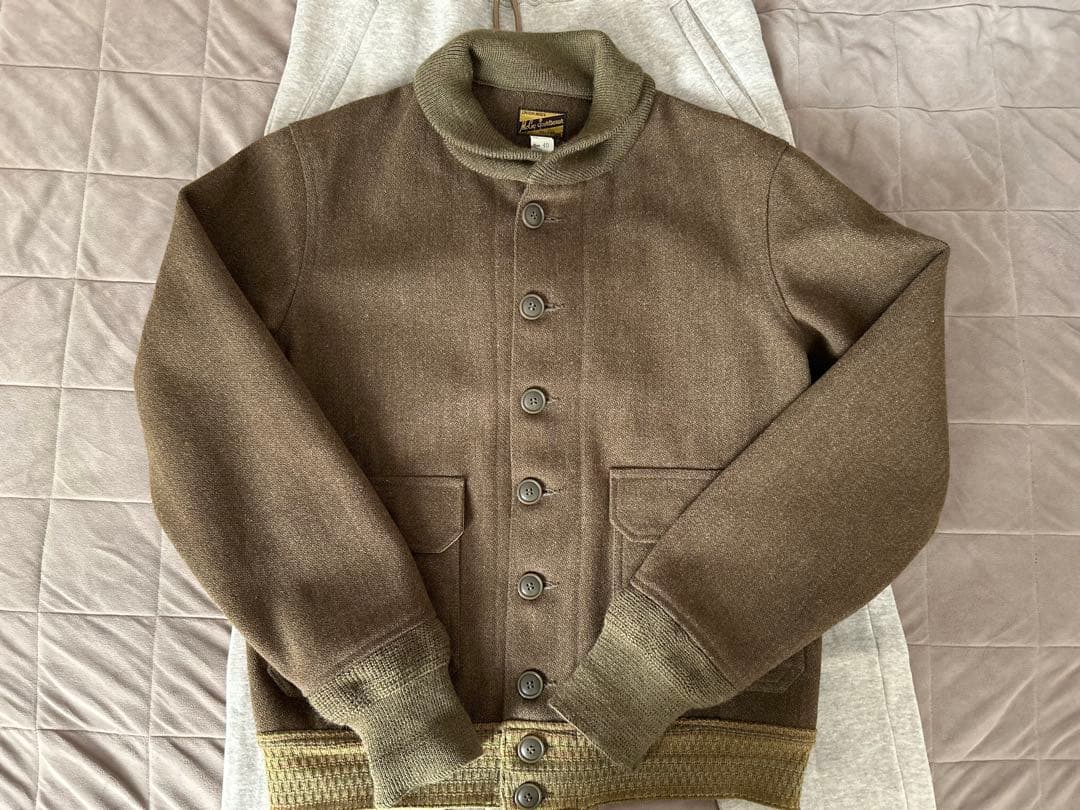寅*ん様 Lサイズ！新品未使用　リアルマッコイズ　cccジャケット ウールジャケ