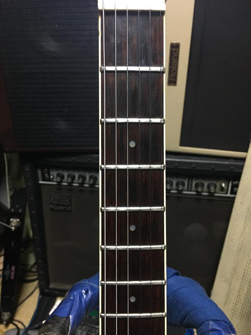 Morris　DN-06Dシルバー雑塗装！ダンカンSTR他2系統出力改造！動画！