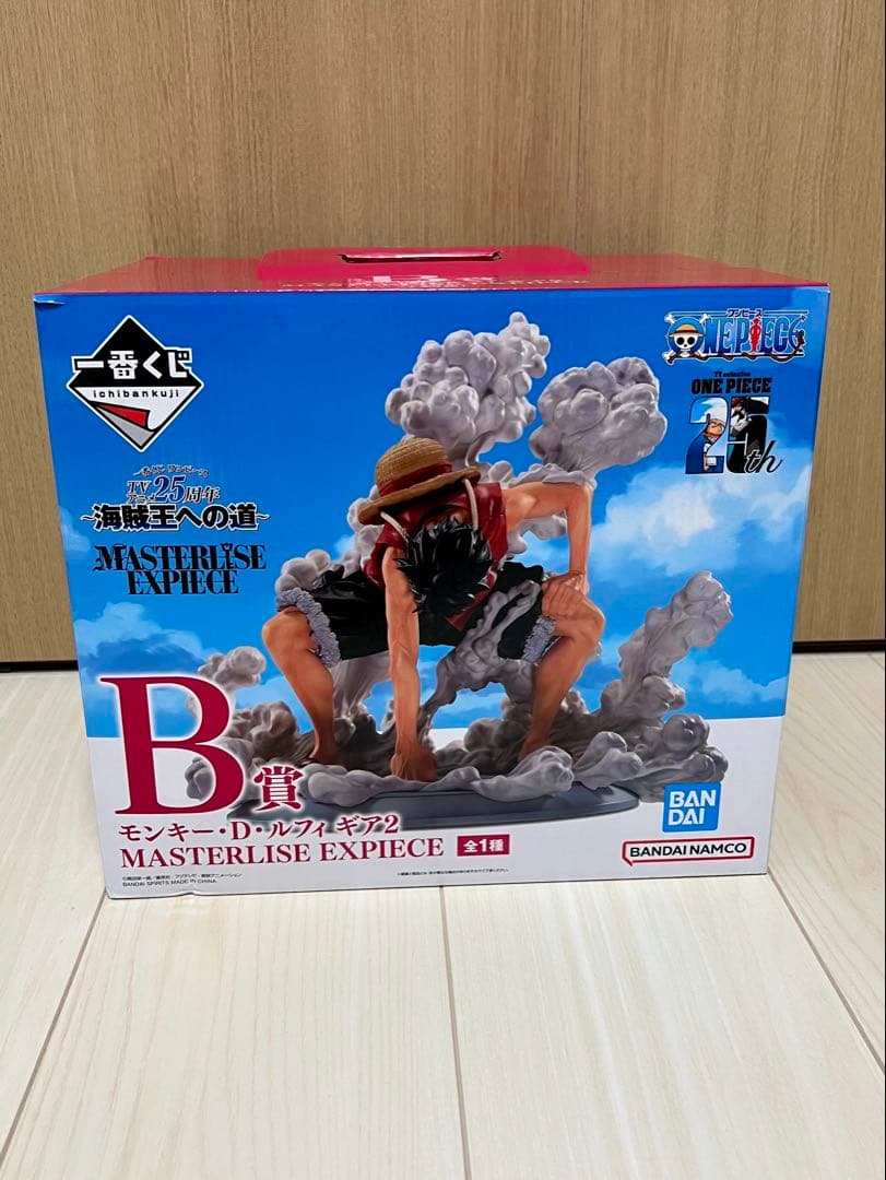 ワンピース フィギュア 一番くじ ルフィ MASTERLISE