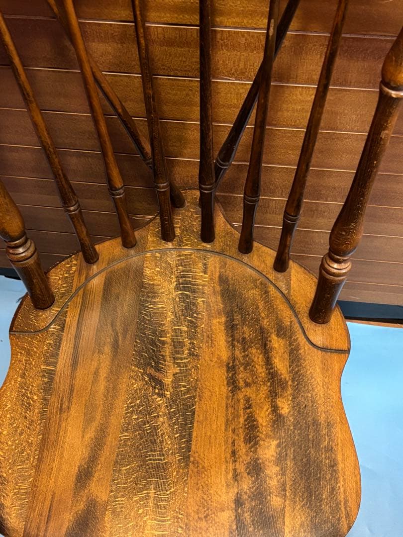 プ*ン様 ウィンザーチェア ダイニングチェア 木製 椅子