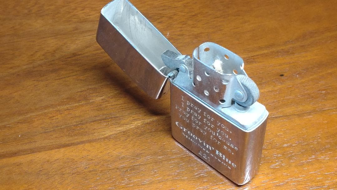 中山美穂「Groovin' Blue」 ZIPPOライター