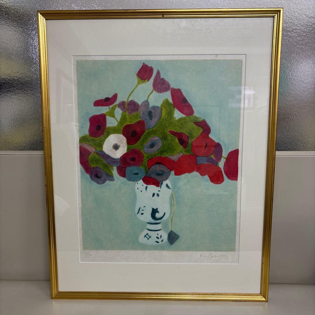 送料込　ボンコンパン　版画　直筆サインエディション有り