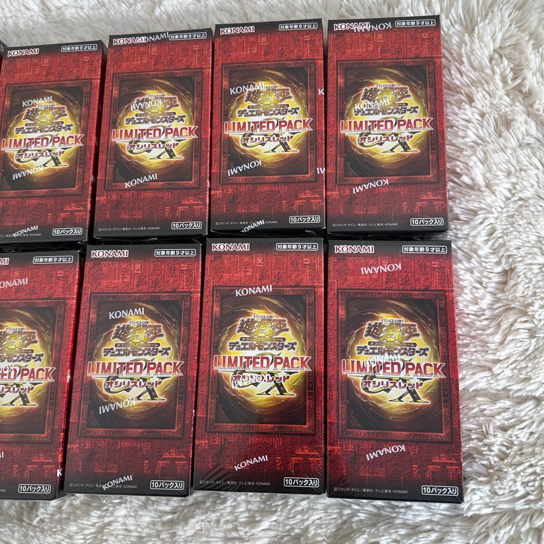 遊戯王 OCG LIMITED PACK オシリスレッド GX 12BOX