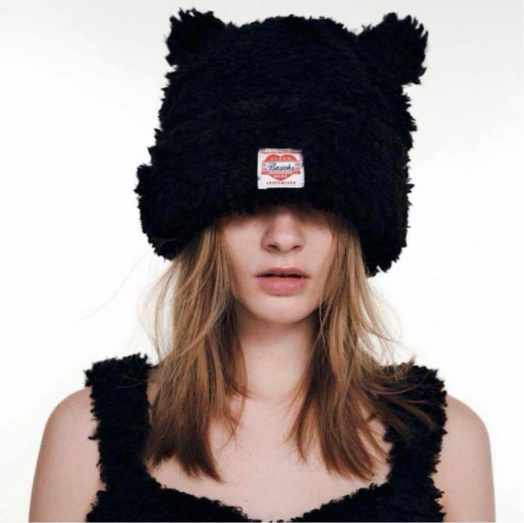 BASICKS BEAR BEANIE 新品 未使用 タグ付き 未開封