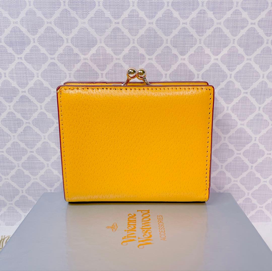 【金運✨️幸運ショッパー付】新品 Vivienne Westwood 二折財布