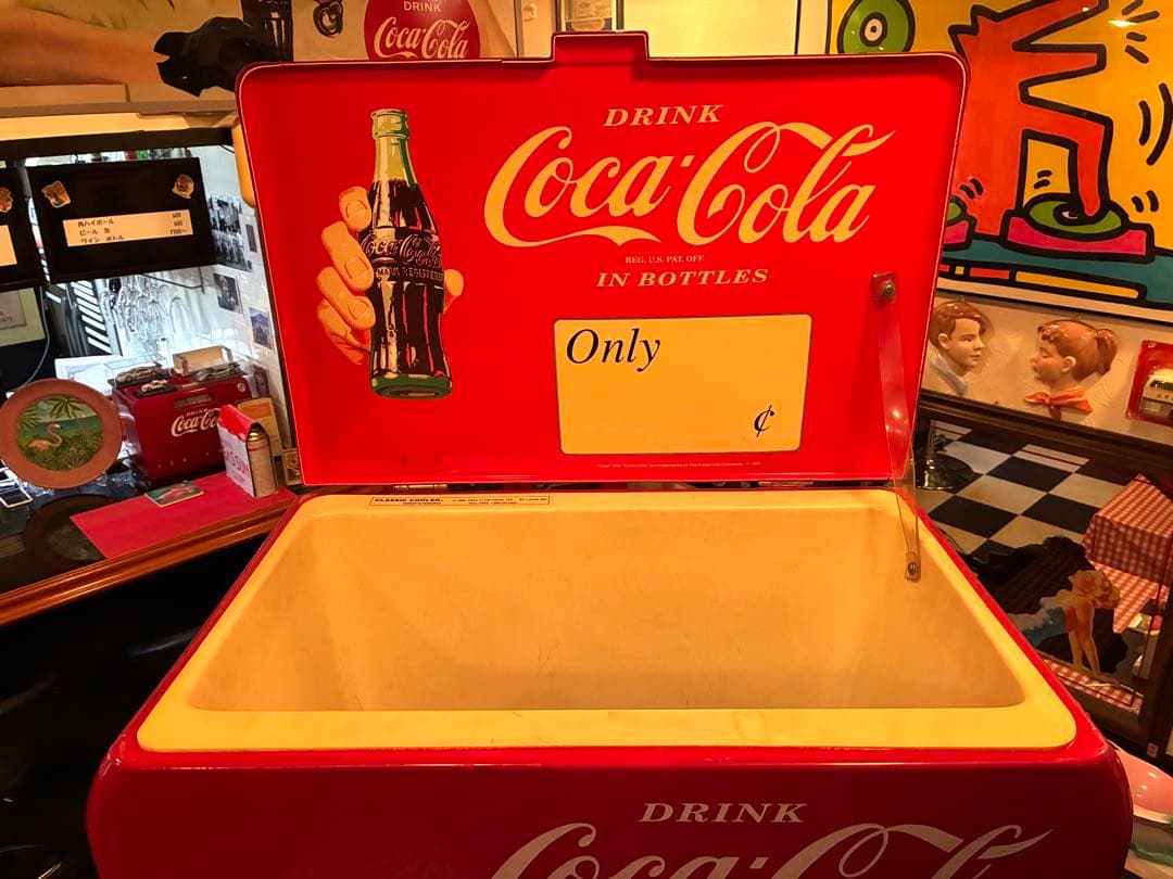 【KAZU】コカコーラ　クーラーボックス　ビンテージ　アメリカン雑貨