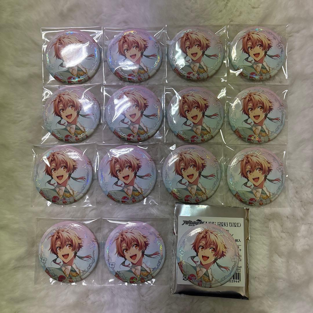 アイナナ　三月　缶バッジ　リンウイ