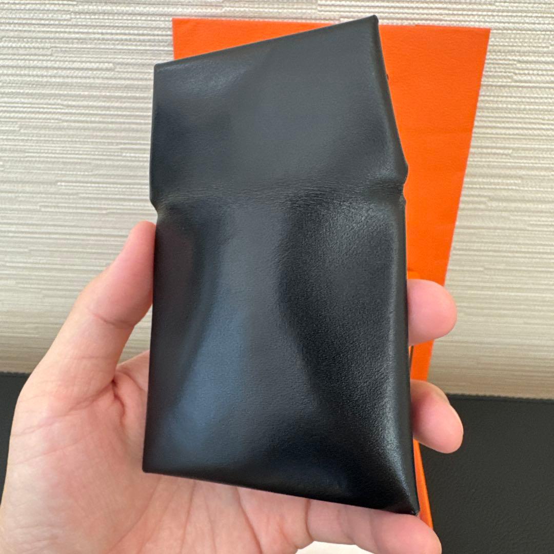 ‼️‼️‼️‼️‼️早い者勝ち‼️‼️‼️‼️‼️HERMES バスティア　ノアール　ボックスカーフ