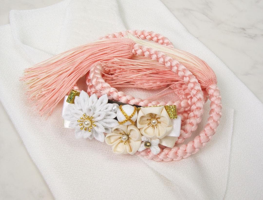 振袖フルセット　牡丹手刺繍と絞り染め　銀彩 やまと誂製　L7