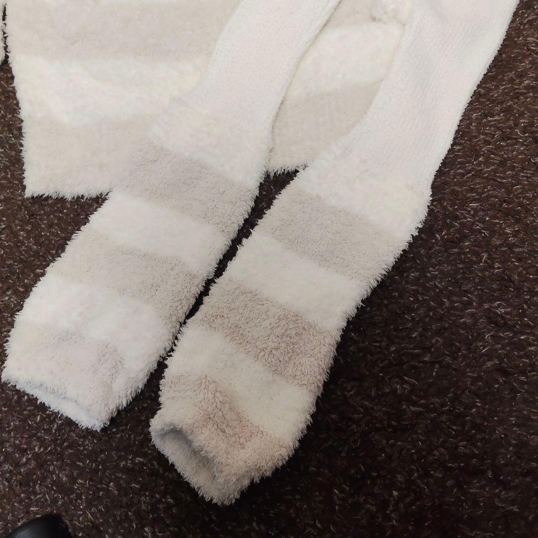 ジェラートピケ ビッグパーカー ワンピース レッグウォーマー パンツ 上下セット