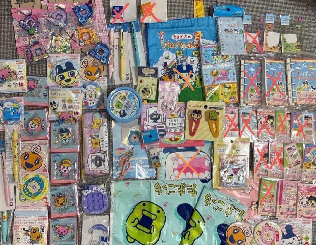 たまごっち　大量　まとめ売り　アクスタ　アクキー　前髪クリップ　トートバッグ