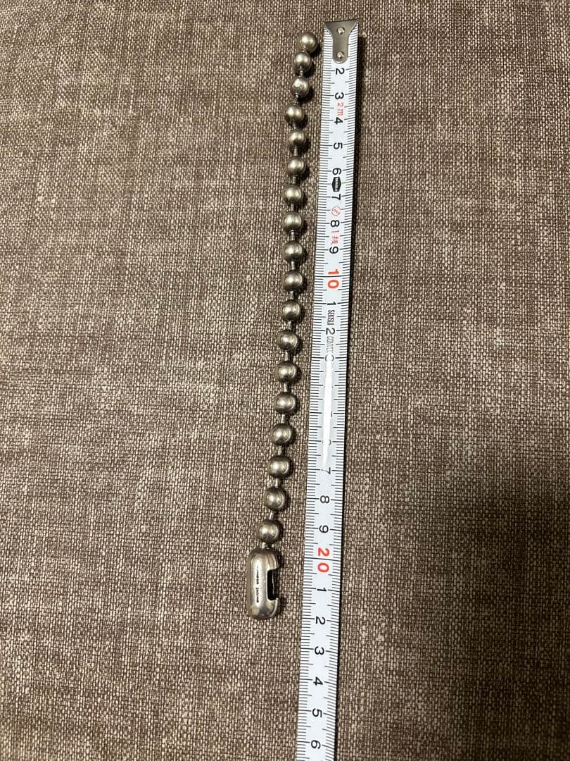 ナンバーナイン×JAM  MADE シルバーボールチェーンブレスレット