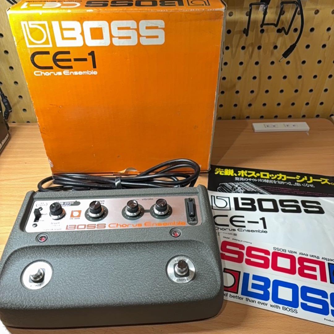 超美品BOSS CE-1 Chorus Ensemble 1980年製 箱等完備