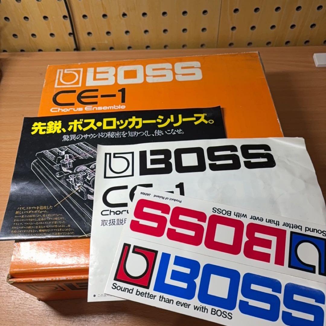 超美品BOSS CE-1 Chorus Ensemble 1980年製 箱等完備