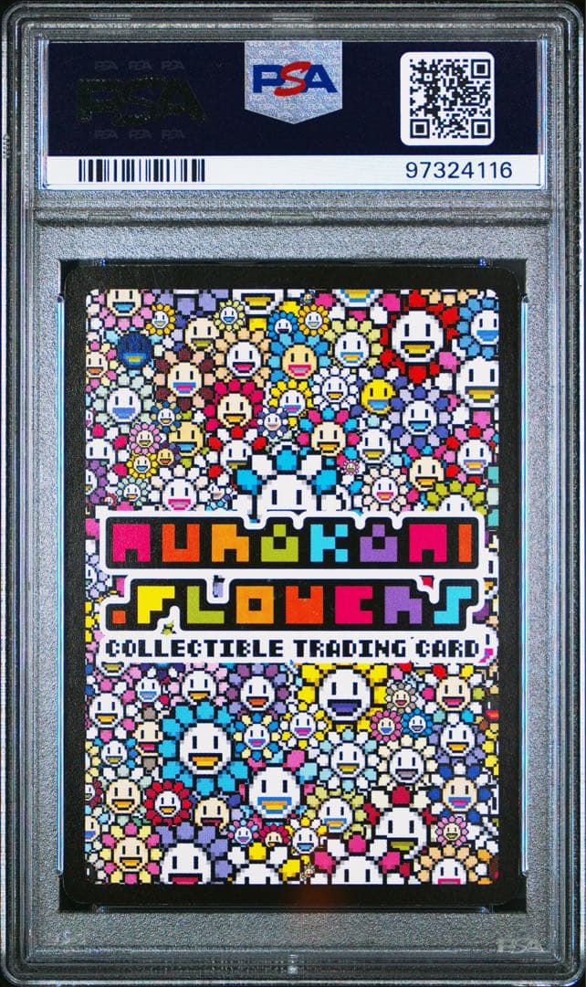 英語　PSA　108フラワーズ　村上隆　初代　金に目がくらむ　SR