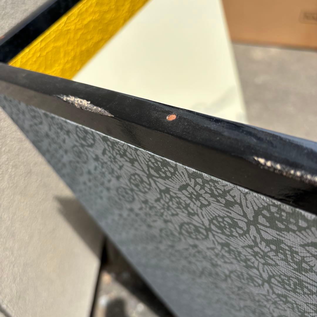 【秀峰銘】山水図屏風 風景図約259×116㎝ 金紙 片面 六曲 屏風 日本画