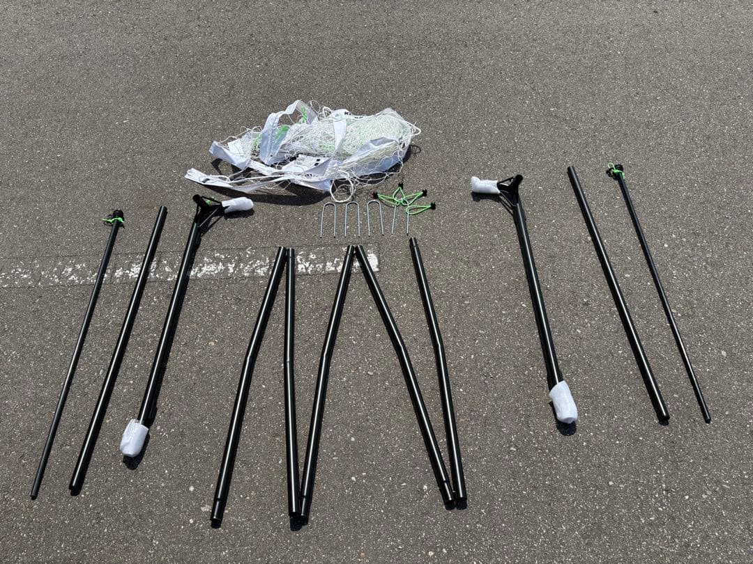 [クイックプレイ] 組立ELITEシリーズ ポータブル サッカーゴール4.9m