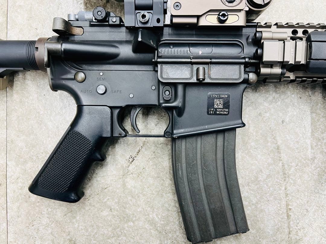 M4 システマ　PTW  電動ガン　MAX2 実物　トレポン　イオテック　特殊部