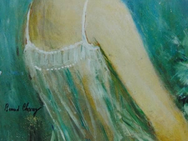 B・シャロワ、ミリアム、日本未発売・限定画集画、額付