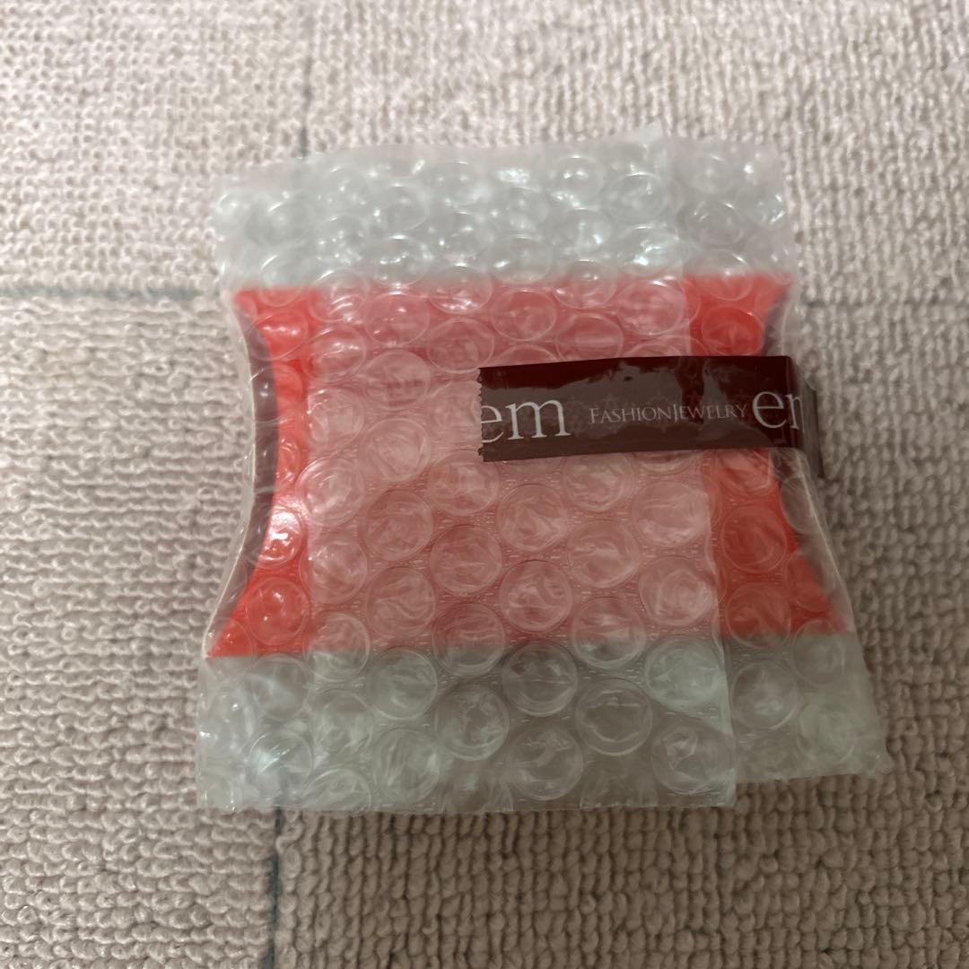 18金ピアス ルビー ムーンストーン 新品未使用 天然石 保証書あり