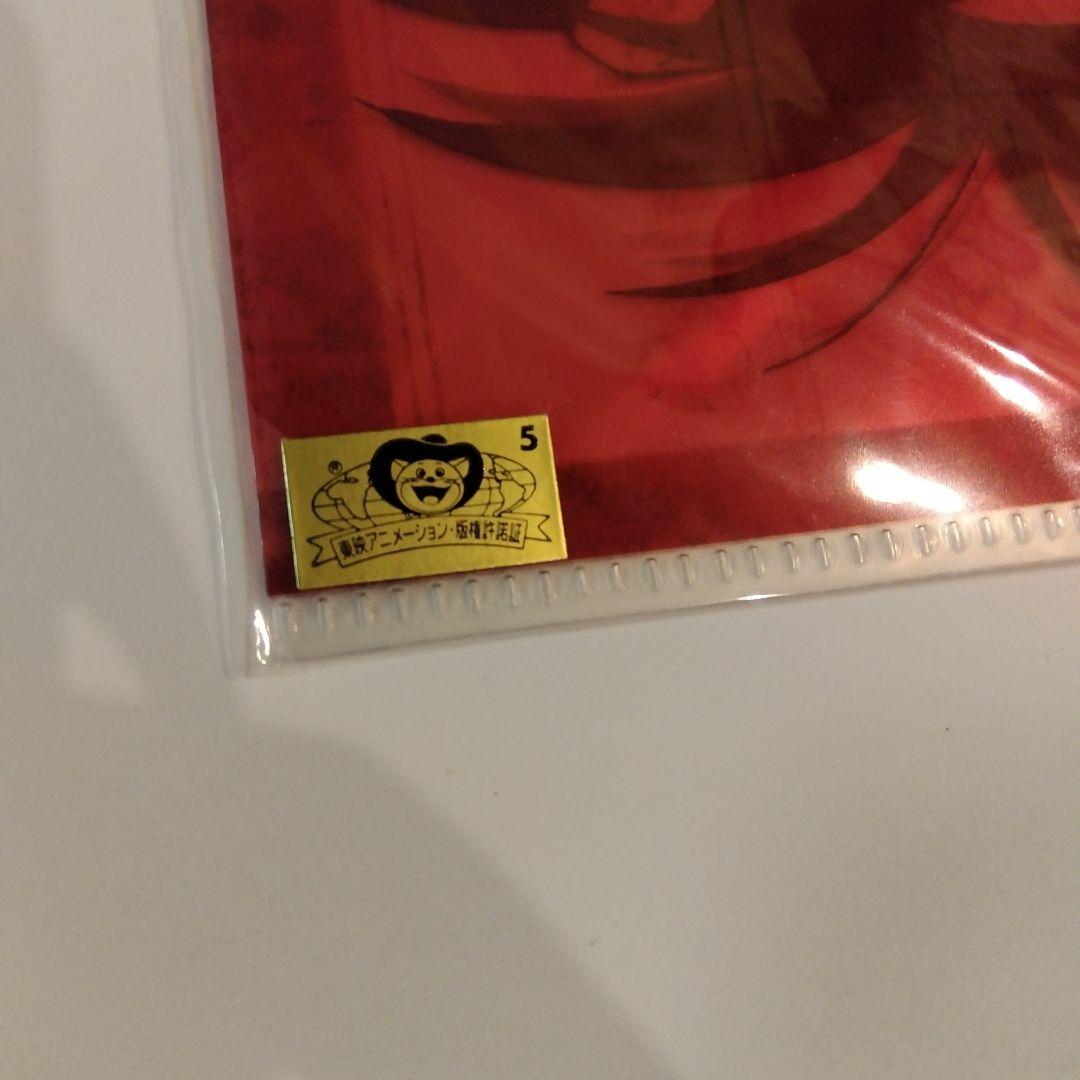 ONEPIECE ルフィ B5 クリアファイル 当時物 希少 レア レトロ