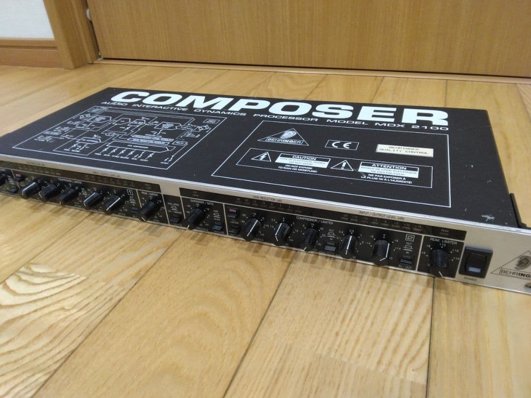 BEHRINGER MDX 2100 コンプレッサー　フルオーバーホール&改造品