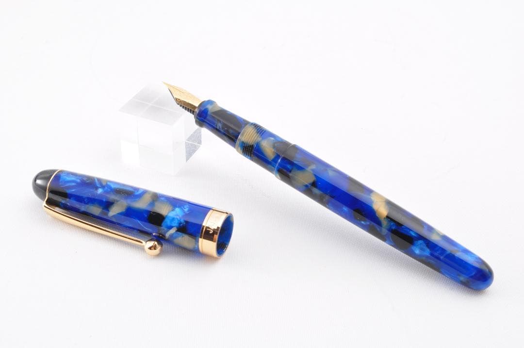 新品 ✨ 大西製作所 ハンドメイド 万年筆 手作り 【ディープオーシャン】