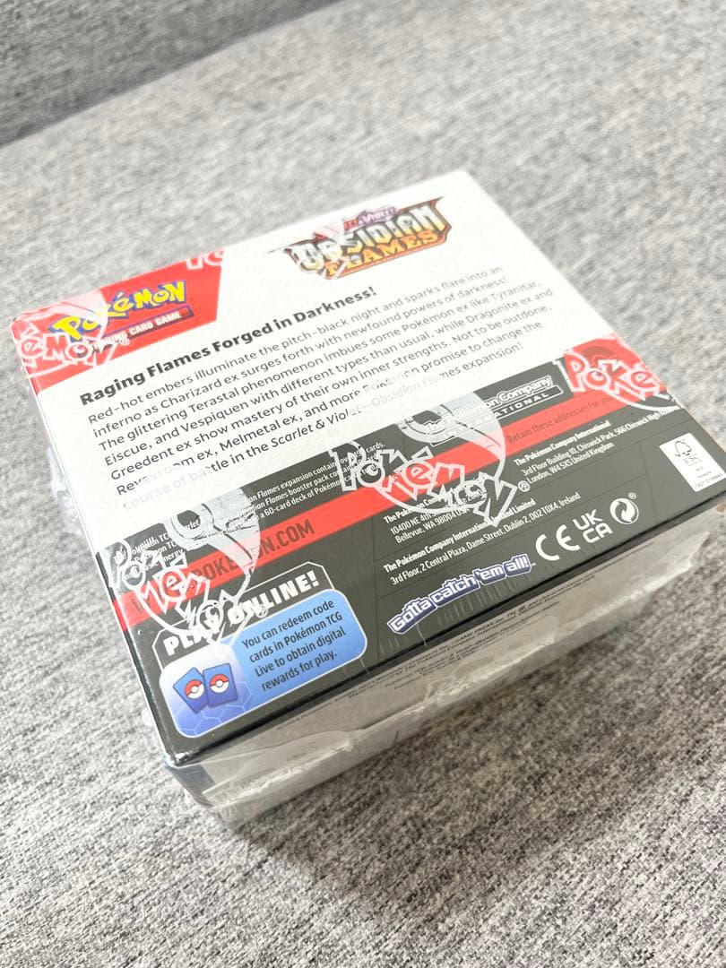 OBSIDIANFLAMES黒炎の支配者ポケモンカード未開封BOXポケカPoke