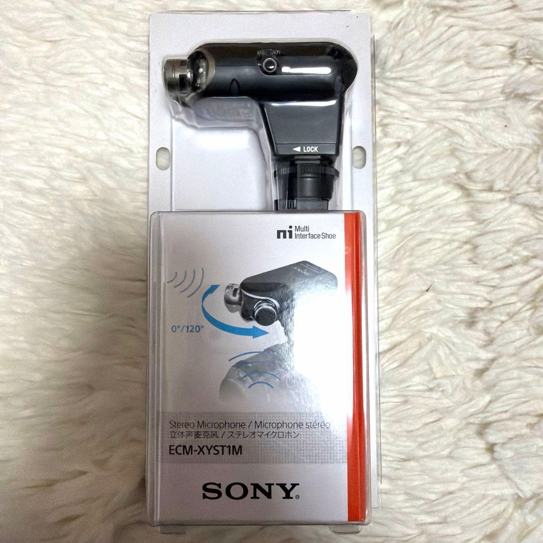 SONY ステレオマイクロホン　ECM-XYST1M