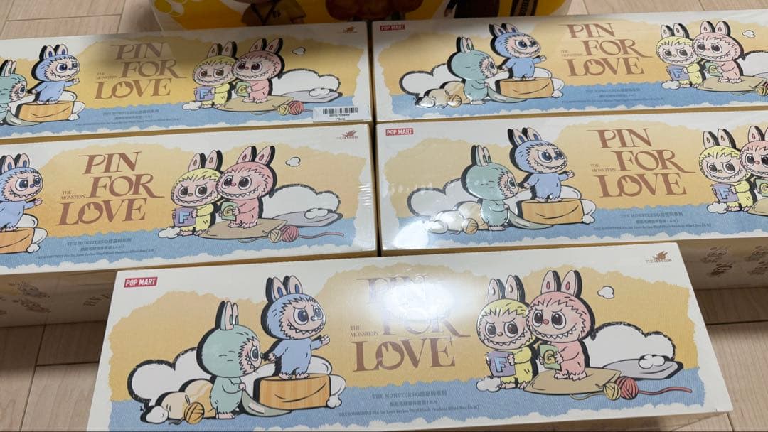 POP MART PIN FOR LOVE ぬいぐるみ本体5アソート