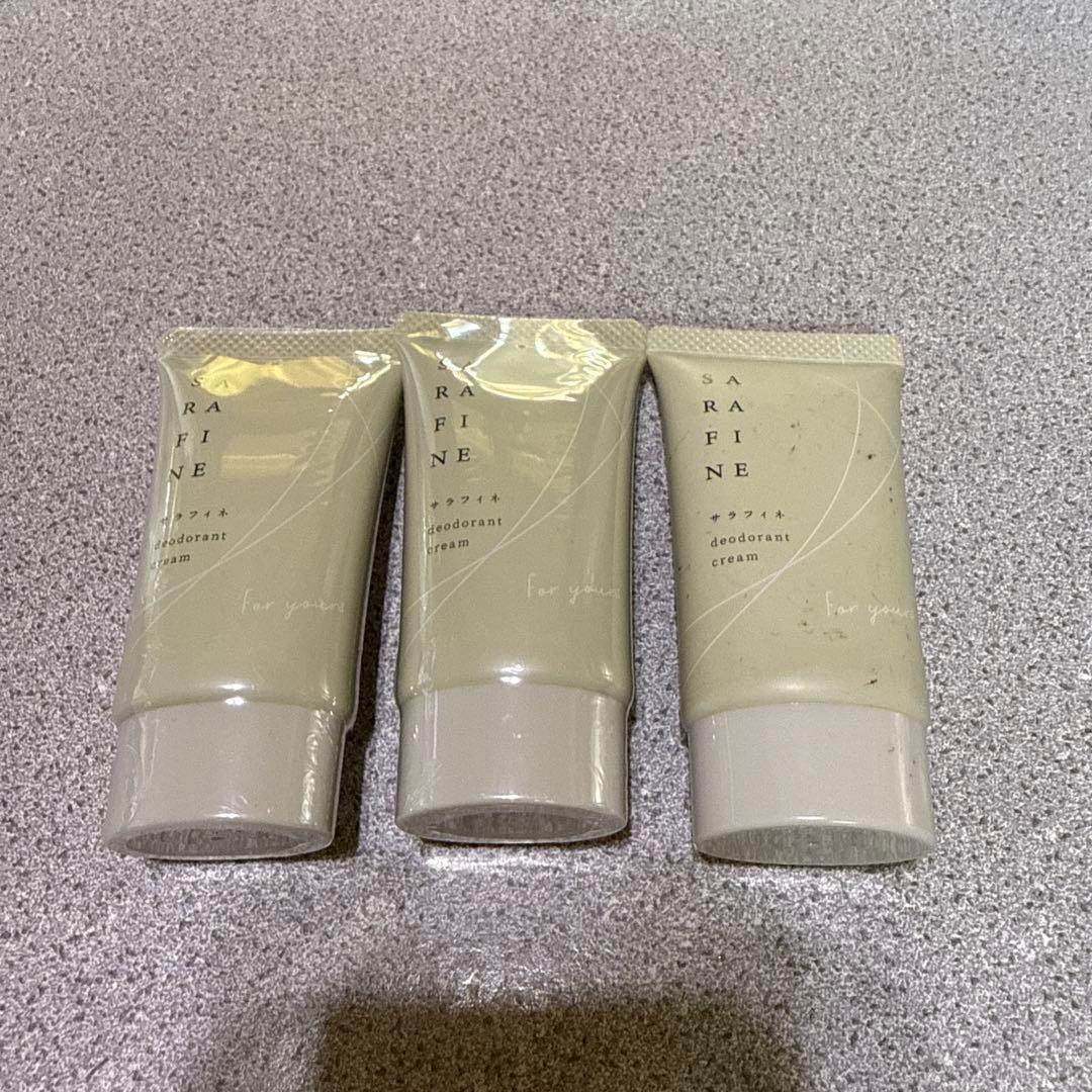 SARA FINE モイスチャークリーム 3本セット　2本新品　1本3回使用