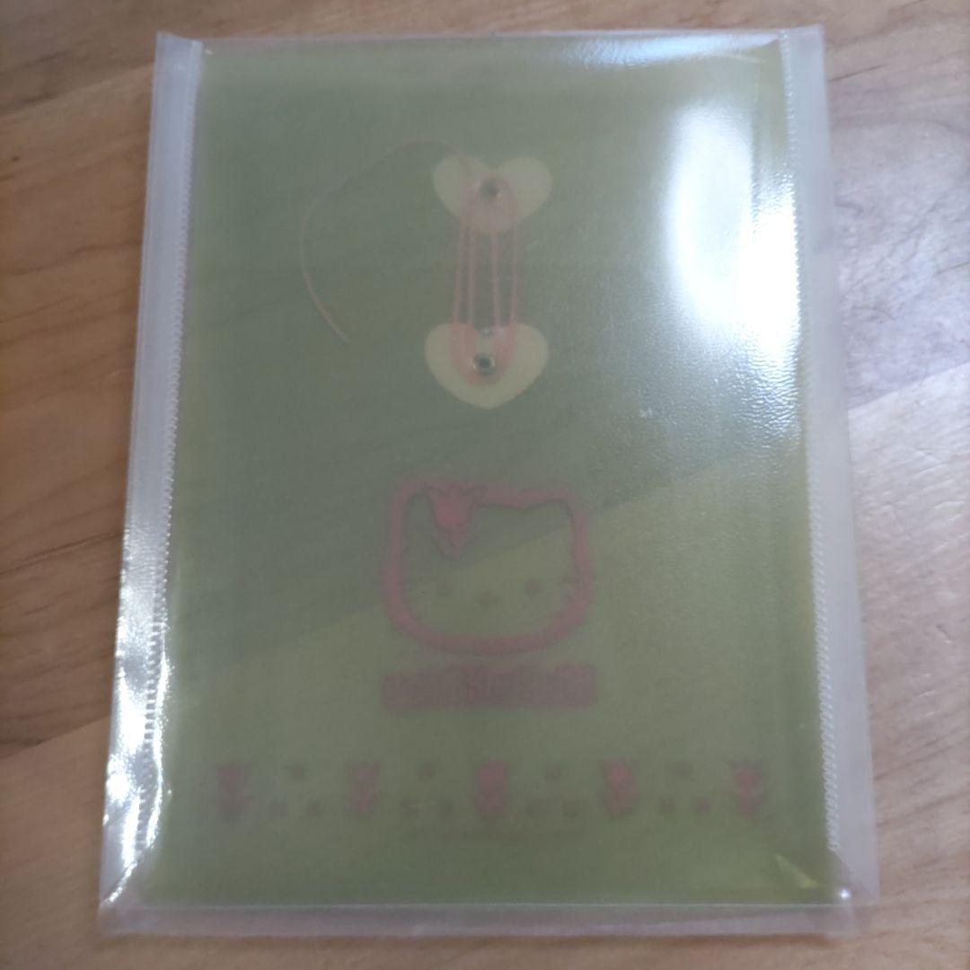 【平成レトロ】チューリップキティ　クリアファイル　ご当地メモおまけ　ハローキティ