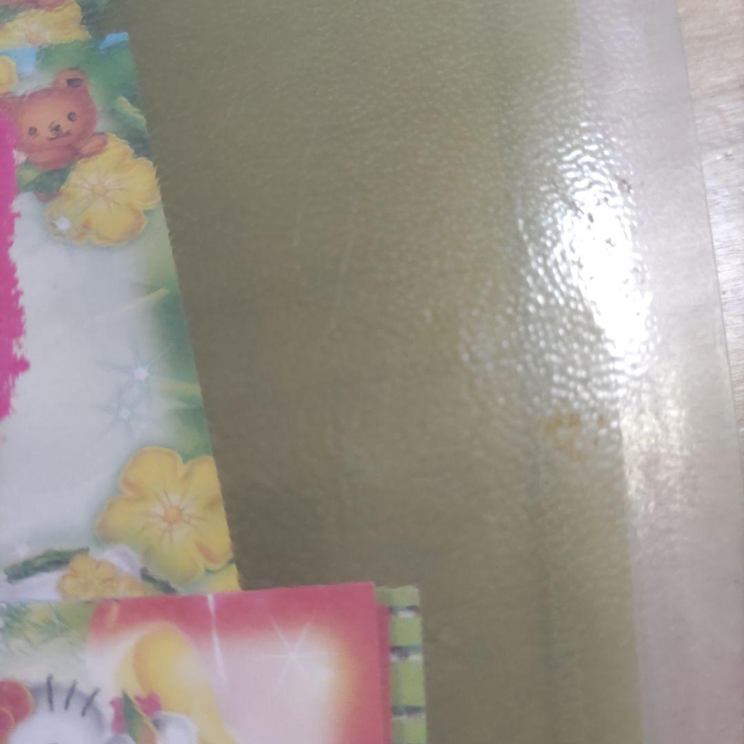 【平成レトロ】チューリップキティ　クリアファイル　ご当地メモおまけ　ハローキティ