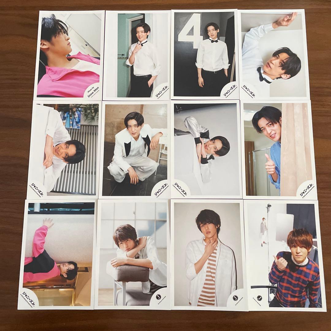 目黒蓮　公式写真　124枚セット　Man