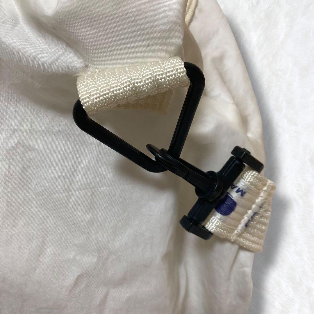 JIB ジブ ダッフルバック ボストンバッグ セイルクロス ホワイト 2WAY