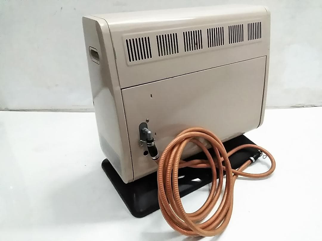 リンナイ ストーブ ベージュ R-630S-401 プロパンガス用レトロ風★