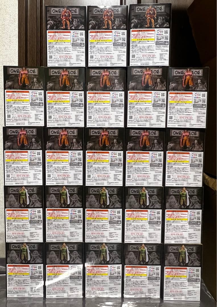新品・未開封 ワンピース グラメン フィギュア 24個まとめ売り