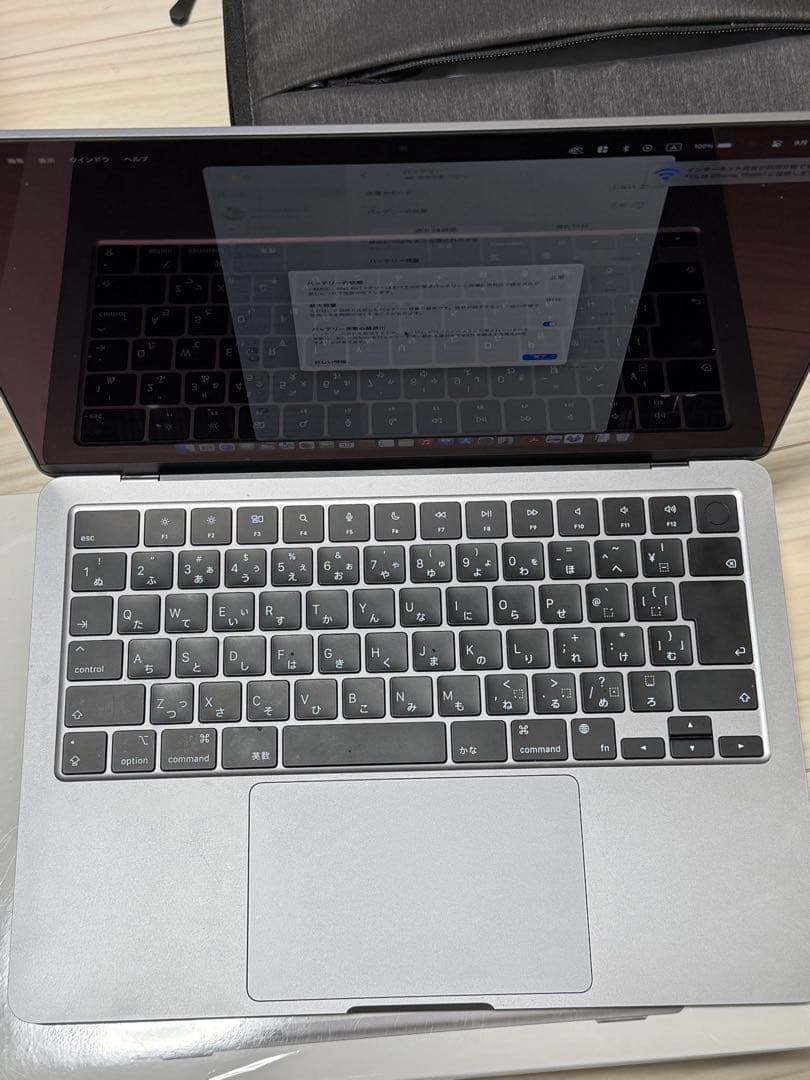 【極美品】MacBookAir M2 16GB 512GB スペースグレイ
