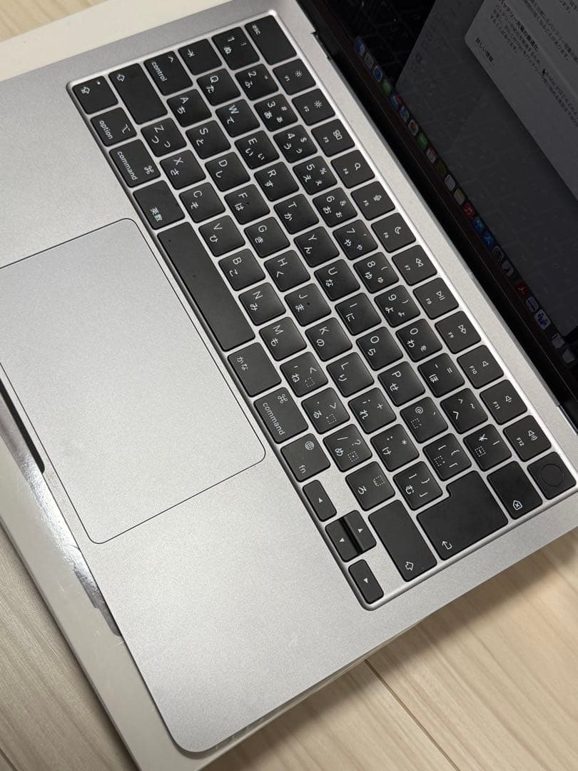 【極美品】MacBookAir M2 16GB 512GB スペースグレイ