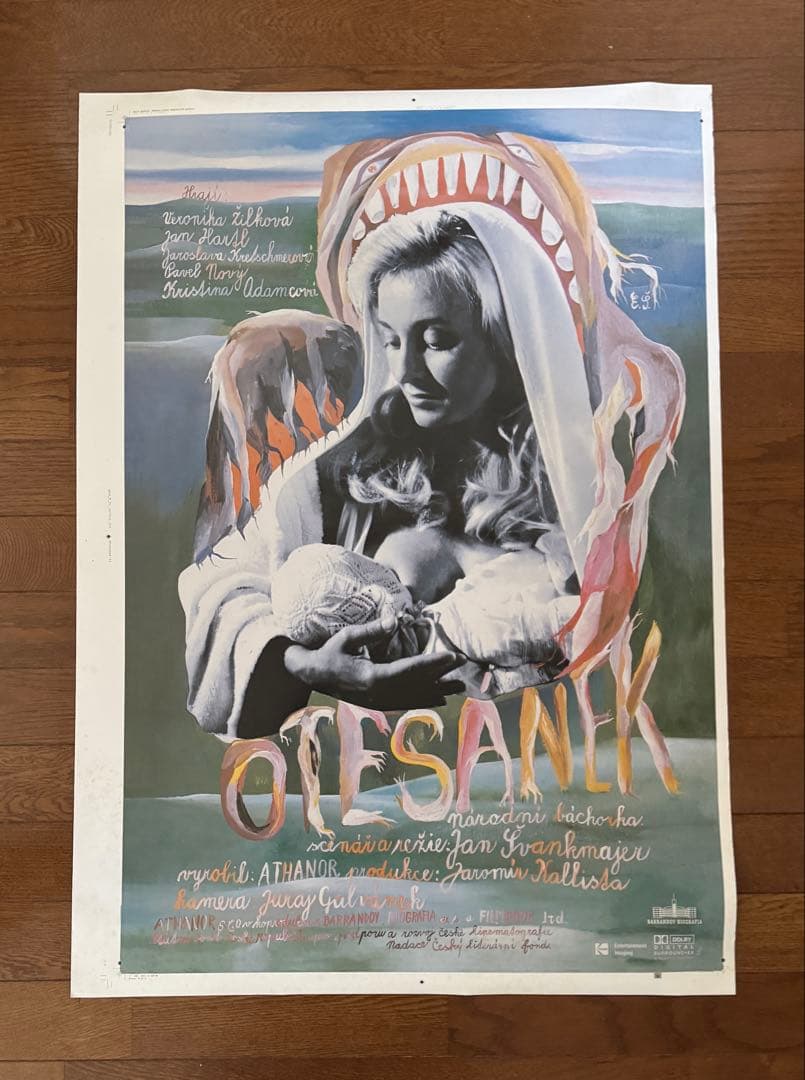 貴重★映画ポスター/オテサーネク ヤンシュヴァンクマイエル監督　アンダーカバー