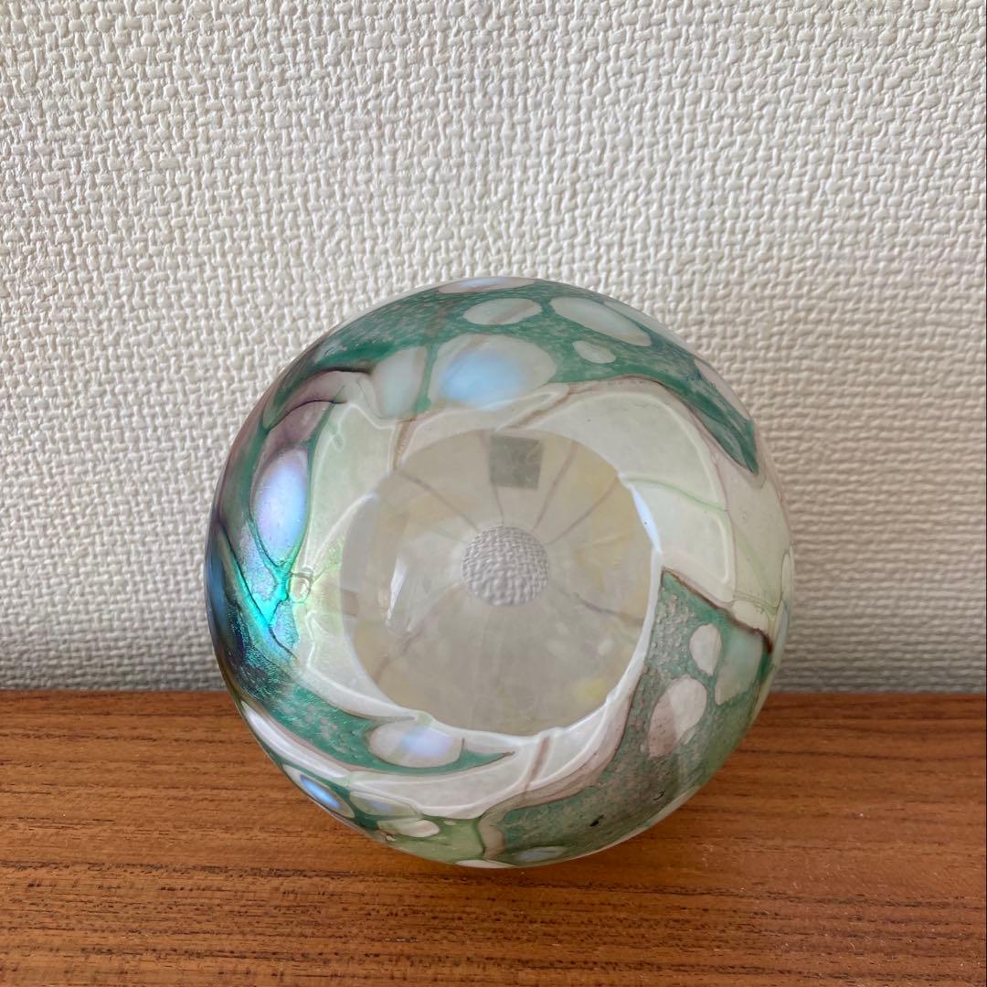 ◆ Isle of wight studio glass 花瓶 ビンテージ ◆