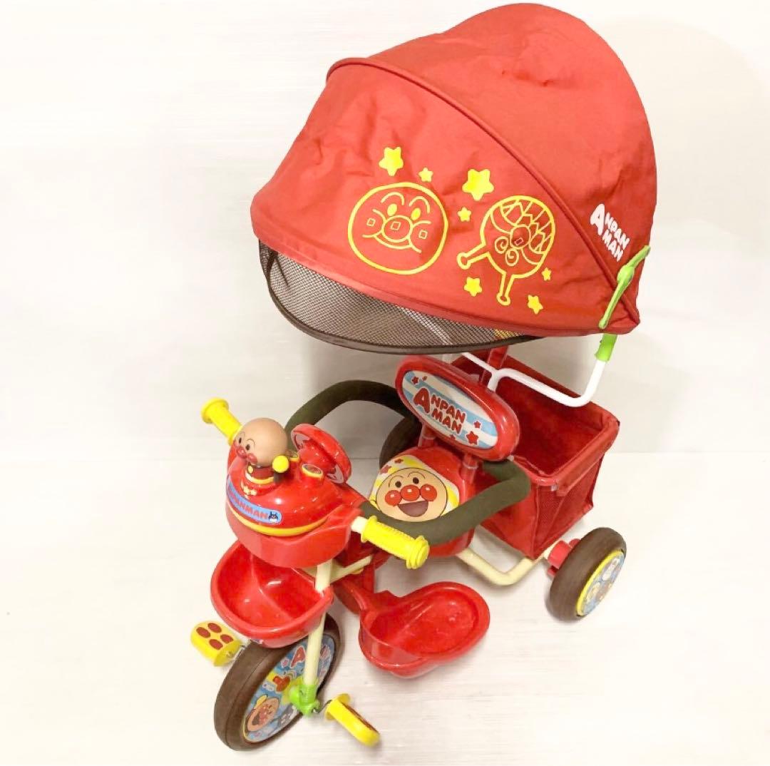 アンパンマン ジョイパレット デラックス2 三輪車