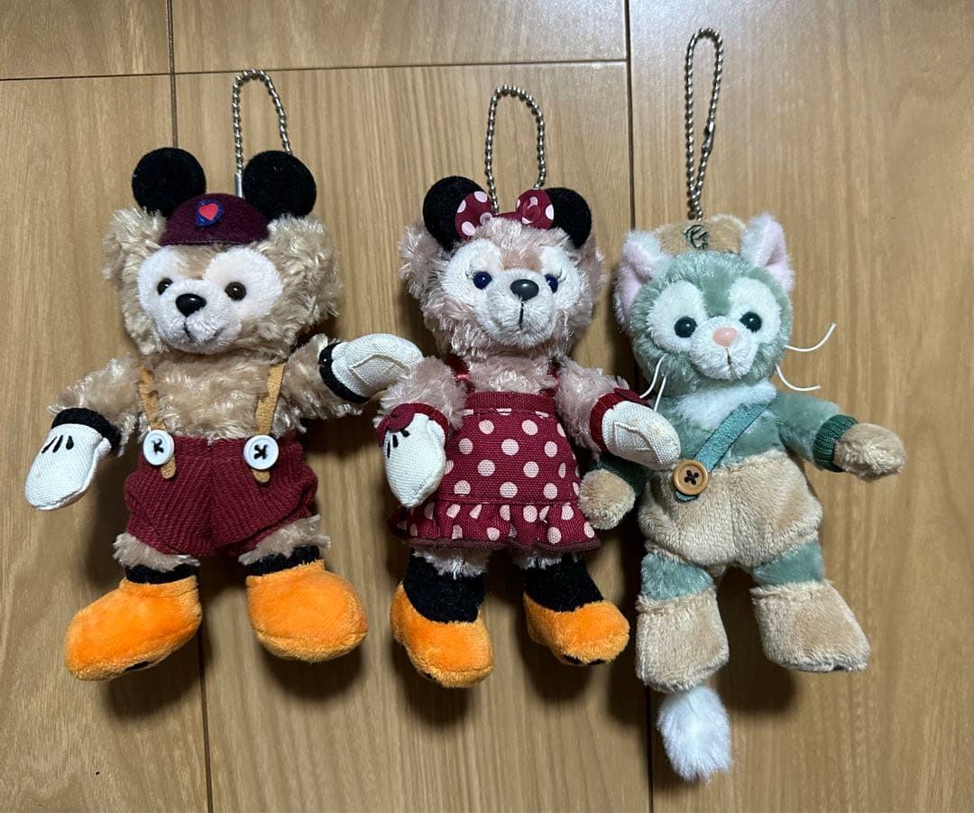 ダッフィーフレンズ2015 ハロウィン　ぬいぐるみバッジ セット