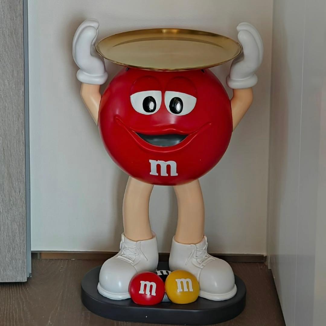 【新品】 特大 M&M's エムアンドエムズ サイドテーブル フィギュア